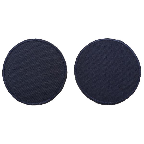 Термоаппликация Круг d-5,5см, уп. 2 шт, цв.синий