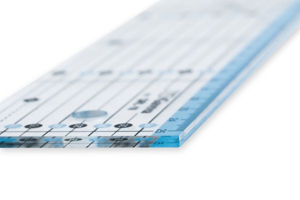 Линейка для пэчворка пластик, Gamma QRL-10