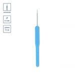 Крючок для вязания с пластиковой ручкой металл ⌀3,0 мм, 14 см, в чехле, Gamma MHP