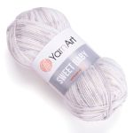 Пряжа YarnArt (ЯрнАрт) Sweet Baby / уп.5 мот. по 100 г, 300м, 908