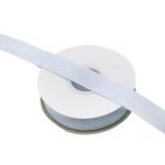 Лента репсовая (в рубчик) 20.0 мм, 130 св.голубой, уп.18,28 м