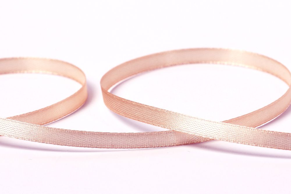 Лента атласная 1-сторонняя 6.0 мм / 33±2 метра, 097 розовый, Gamma
