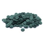 Пуговицы на 2 прокола 22L (14мм), пластик (col.47 хаки), CR-K18M, 144 шт