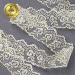 Кружево капроновое 45 мм / 9.14 м, TBS.30010 цв.084 (4) бежевый, Kruzhevo