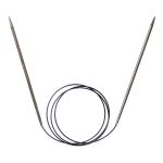 Спицы круговые ⌀4.0 мм, 100 см, 1 шт, серебристые, Prym 212146