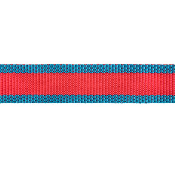 Стропа (ременная лента) 30 мм / 25 метров, толщ. 1.01 мм, [17.1 г/пог.м], 100% п/п, сине-красный, Gamma 3338