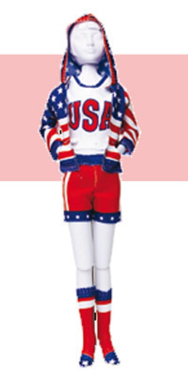 Одежда для кукол DressYourDoll, №4. Sporty Starsn Stripes