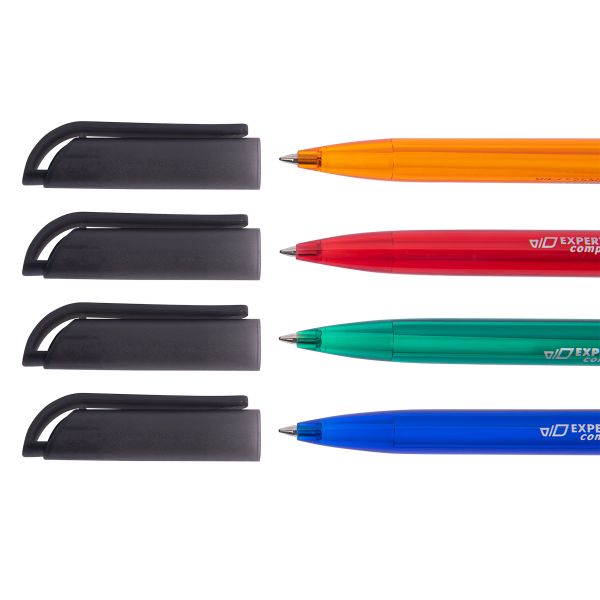 Ручка шариковая неавтоматическая ECBP-02 0.5 мм, 12 шт, 01 ассорти цвет чернил: синий, Expert Complete ECBP-02