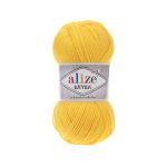Пряжа Alize (Ализе) Extra / уп.5 мот. по 100 г, 220м, 216 желтый A