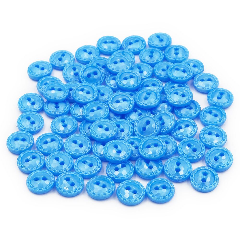 Пуговицы 2 прокола, 11,5 мм (P9) AC-1484, 72 шт