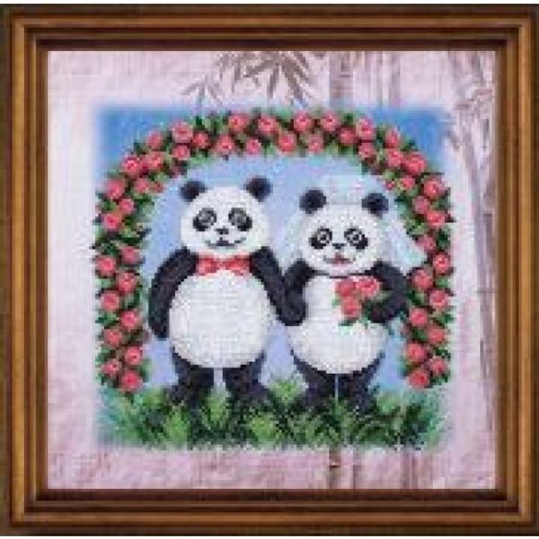 Набор для вышивания бисером Магия канвы, Под венец 27х27 см