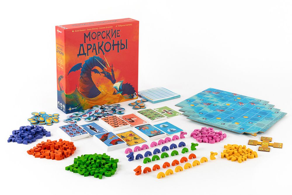 Игра настольная Морские драконы, Эврикус PG-17384