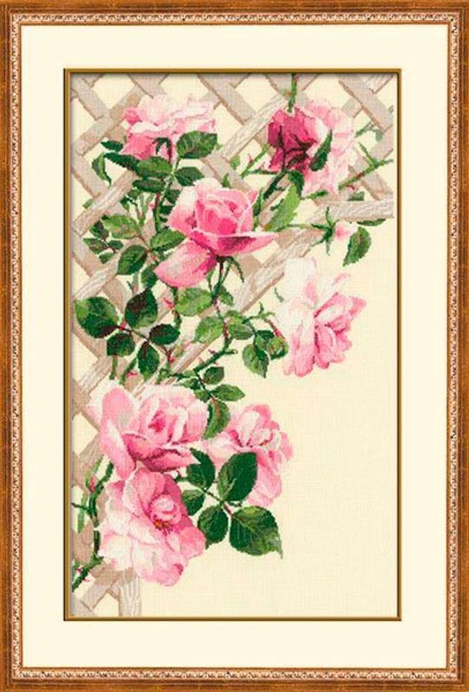 Риолис, Розовые розы 35х55 см