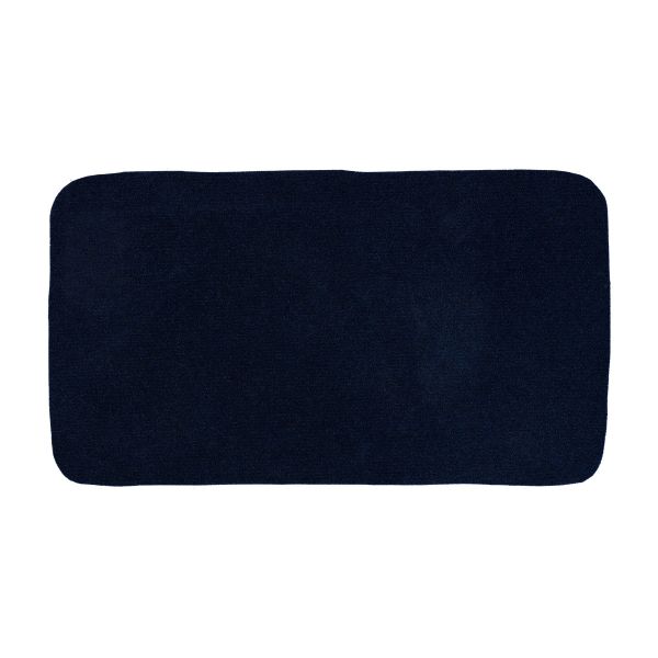 Термоаппликация, полоса №1 8х15 см, 2 шт, 1-06-15 бархат синий, Blitz