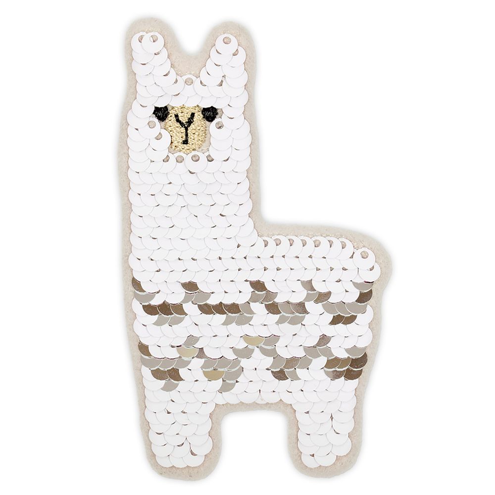 Самоклеящаяся аппликация (патч) №01, 1 шт, 01-105 Лама 8х5 см, Gamma ETR