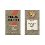 Иглы для промышленных швейных машин Organ LWх6T, 10 шт, 100