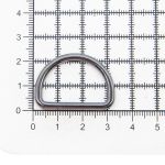 Полукольцо литое металл 25.0 мм (in), (внешн. 32х23 мм), 4 шт, цв.оружейн.металл, Prym