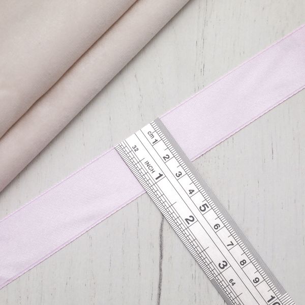 Лента атласная 1-сторонняя 25.0 мм / 22.86±1 метров, 008 бледно-розовый, Globus