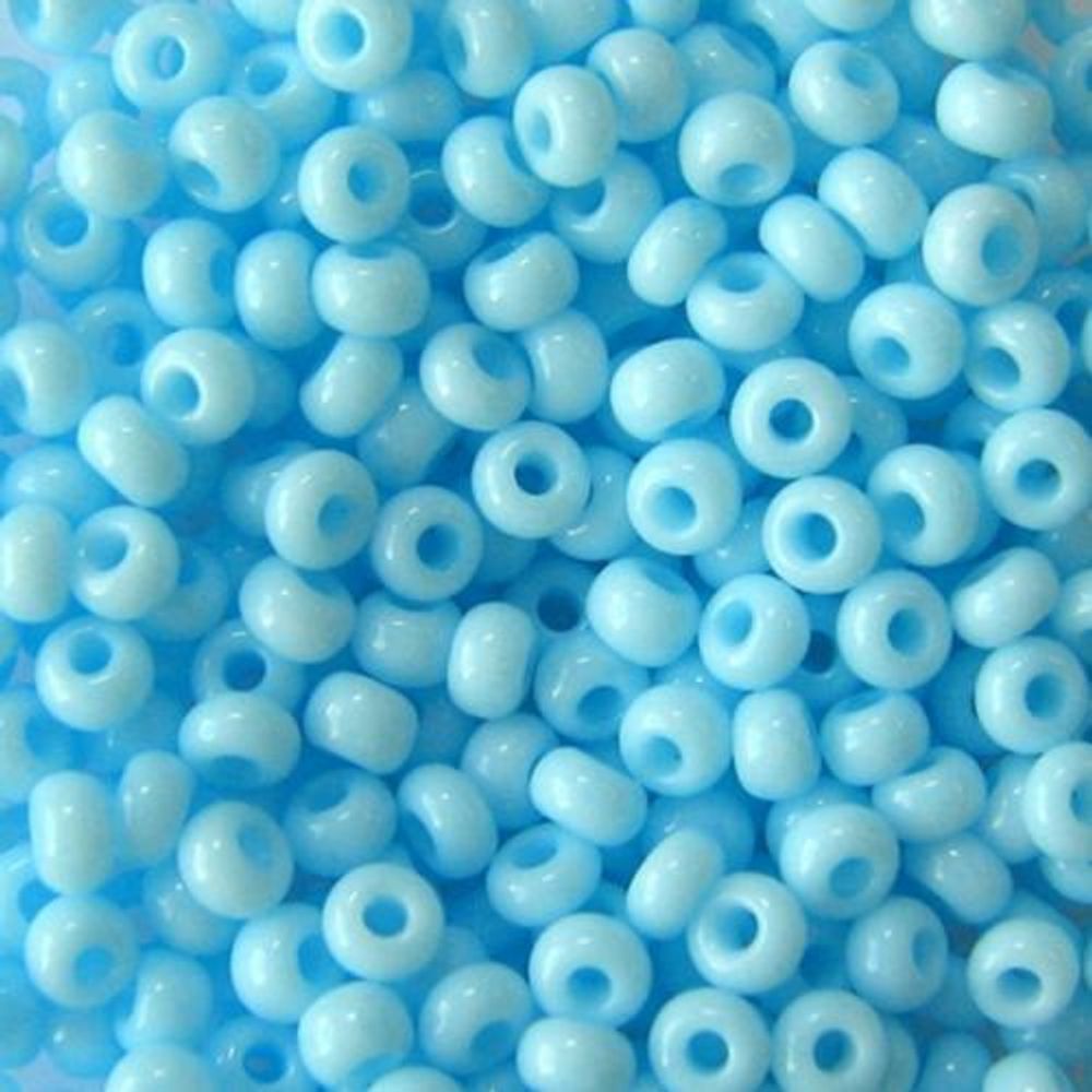 Бисер Preciosa мелованный 10/0 (2.3 мм), круг.отв, 50г, (03234)