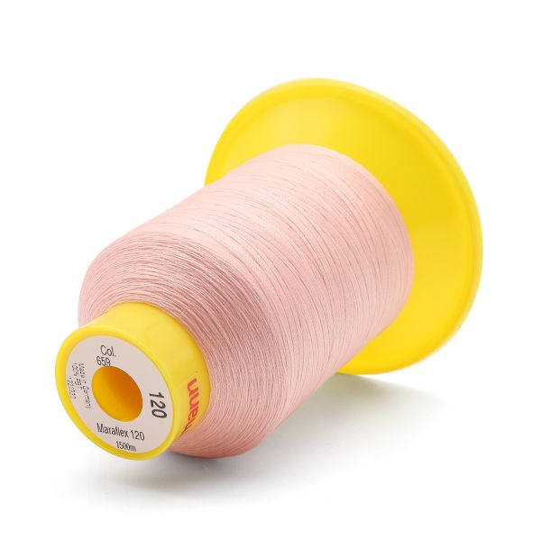 Нитка эластичная Gutermann Maraflex 120, 1500 м, 716936, 659 св.персиково-розовый, 1 катушка