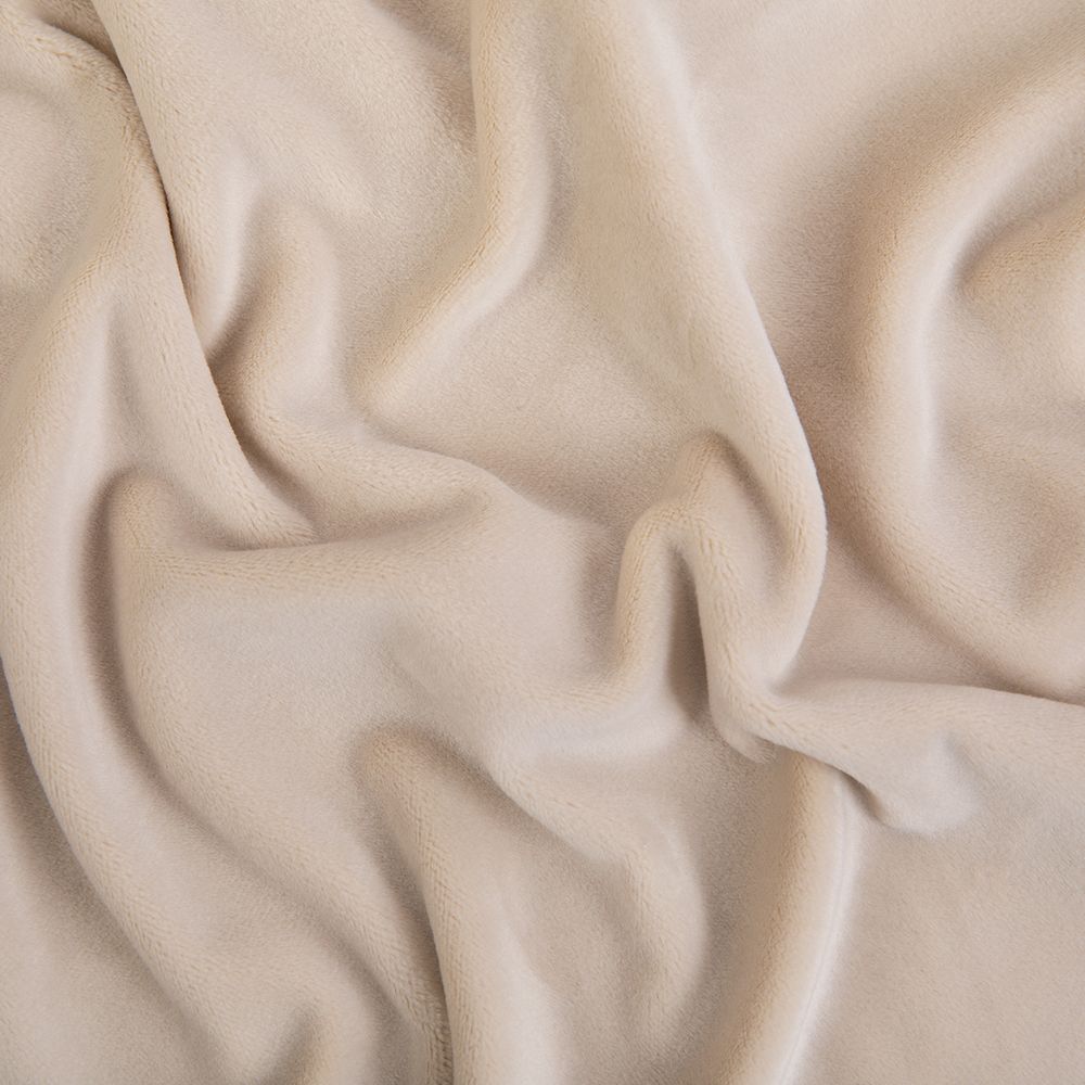 Микровелюр 312±5 г/м², 160 см / 5 метров, 125 гр.кремовый, Gamma MCV