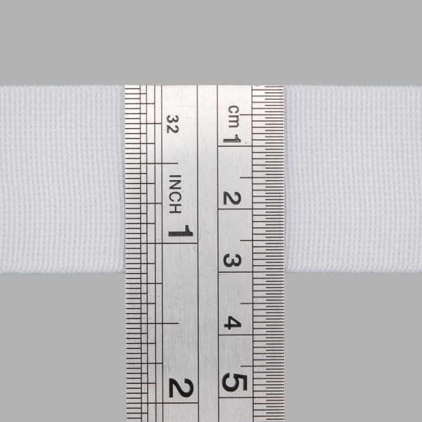 Резинка башмачная 30.0 мм / 25 метров, белый