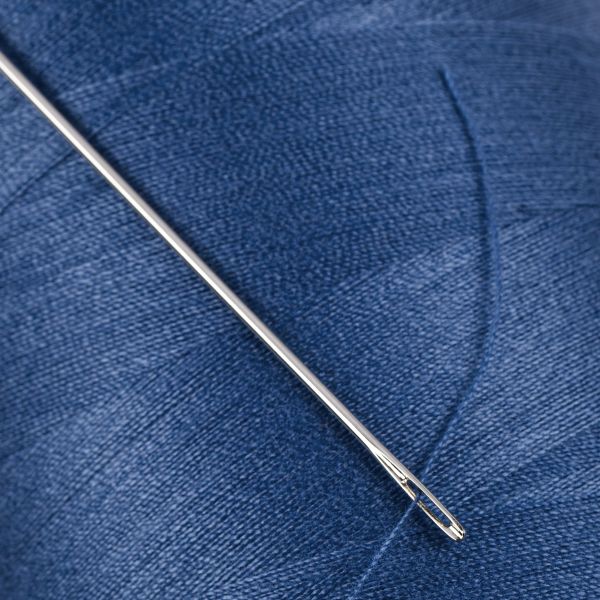 Нитки универсальные Nitka 40/2, 4570 м (5000 ярд) / 1 кат., 286 св.синий