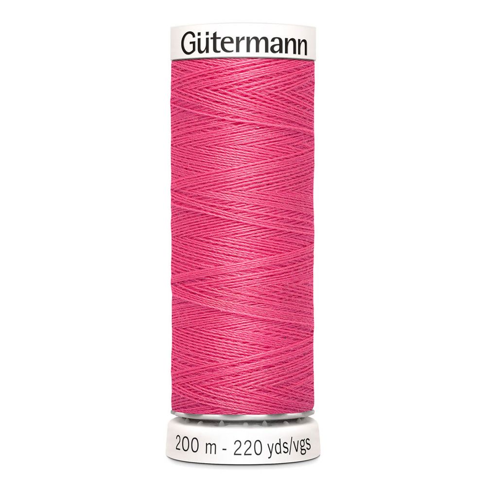 Нитки универсальные Gutermann Sew-all, 200м, 986 неоново-розовый