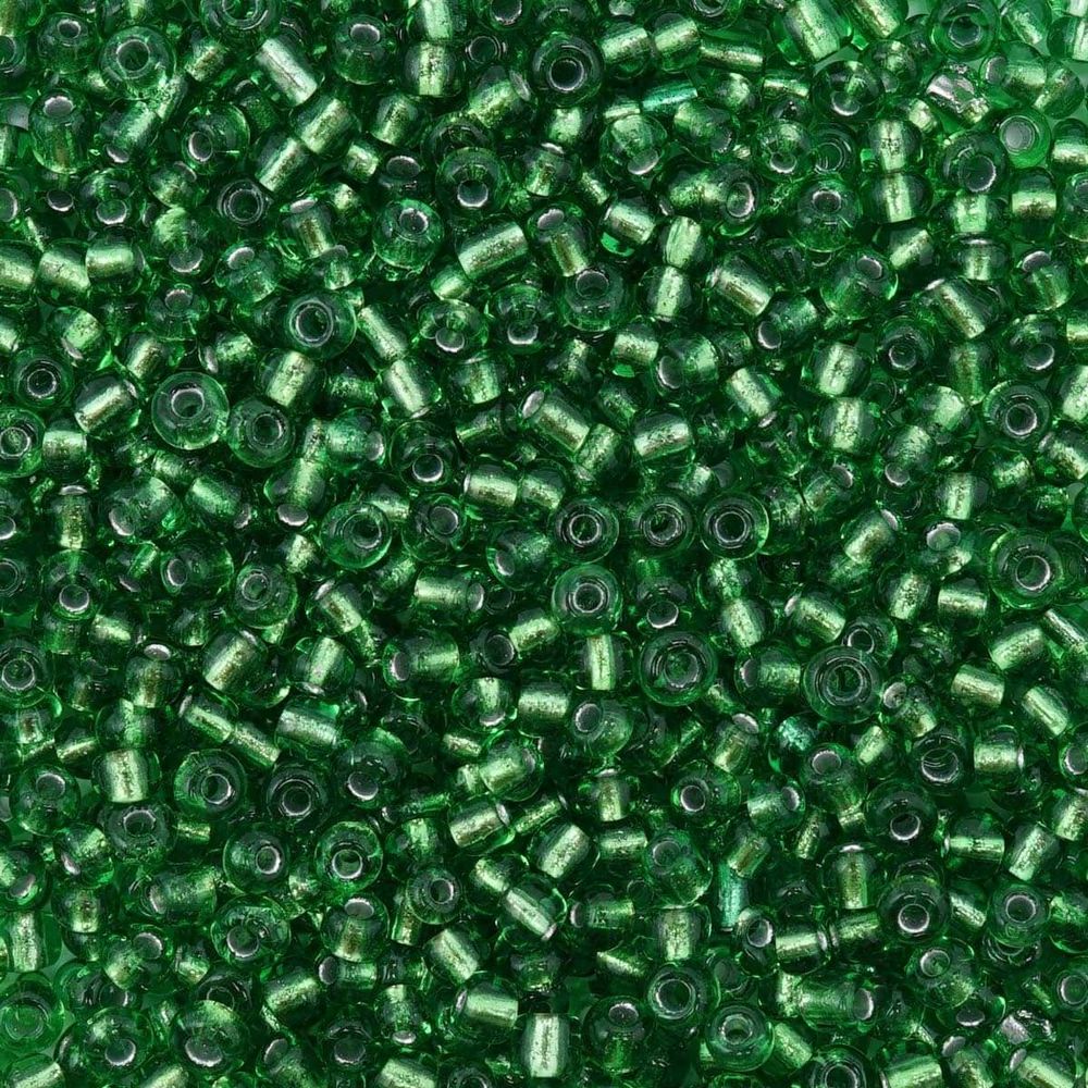 Бисер Astra&Craft 6/0 (4.1 мм), 150 г (10х15 г), цв. 27 зеленый
