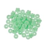 Кнопка рубашечная установочная пластик ⌀12 мм, 15 шт, 009 салатовый, Micron POM-12 FL