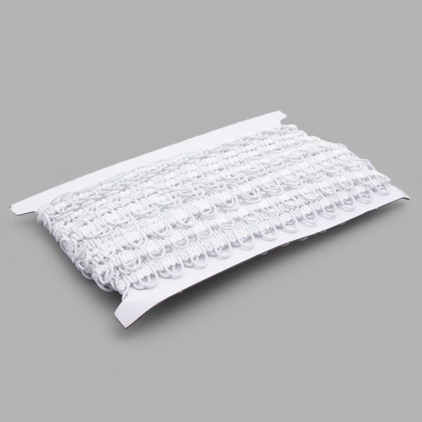 Тесьма с эластичными петлями 13мм / 18,29м (молочный)