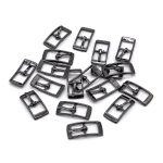 Пряжка ременная металл 10 мм (внешн. 12х26 мм), чер.никель, 20 шт, BIG