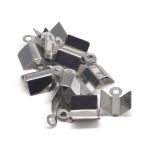 Концевик для шнура, 20 шт/упак, Astra&Craft (никель) 4AR2027