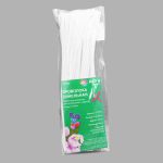 Проволока синельная 6 мм / 30см, 100 шт, Astra&Craft (A-025 белый)