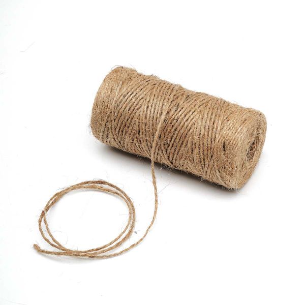 Веревка пеньковая ⌀2.0 мм / 100 метров, цвет 1, 3467
