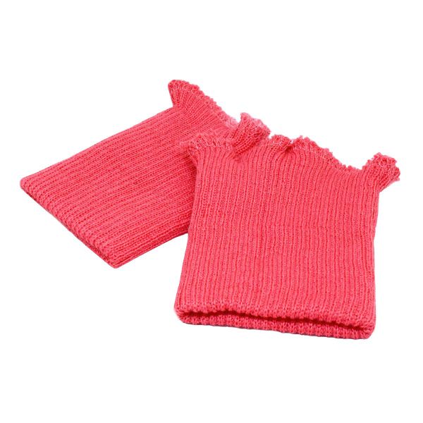 Манжеты трикотажные 6.5х9.5 см, 1 пара, тонкие, 379/1 малиновый мусс