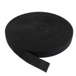 Резинка вязаная 25 мм, / 50 метров, черный, Gamma RV-25 BL