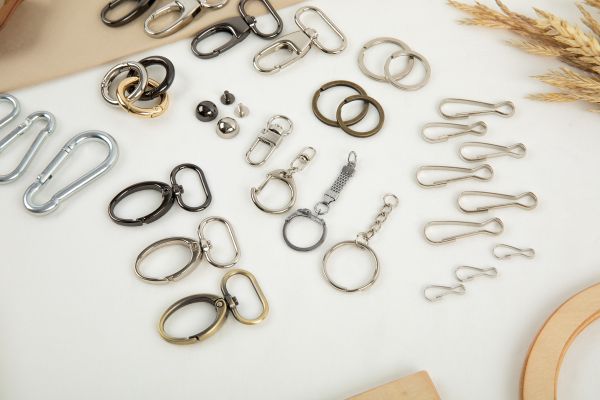 Карабин проволочный 38х12.5 мм, 20 шт, 04 никель, Gamma GH 116/38/20