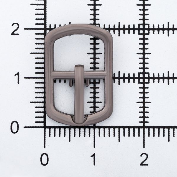 Пряжка обувная металл 10 мм (чер.никель), 100 шт