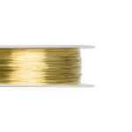 Проволока для бисера ⌀0.25 мм, 50 метров, 01 под латунь, Zlatka DGB-S025