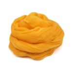 Шерсть для валяния Троицкая тонкая 1х100 г (до 23 мкр), 12 желток