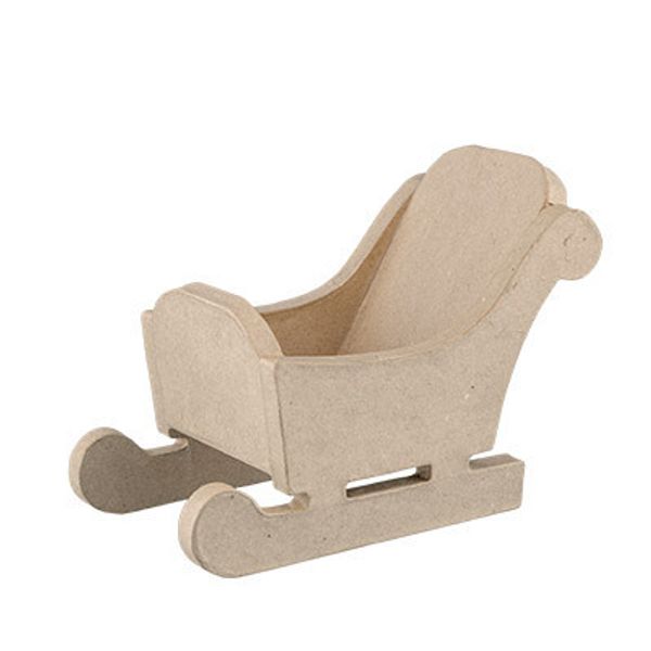 Заготовка из папье-маше Сани, 24х13х17 см, PAM-070 Love2art