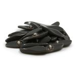 Пуговицы на ножке (3.01-203-45) (т.серый), Б25, 20 шт