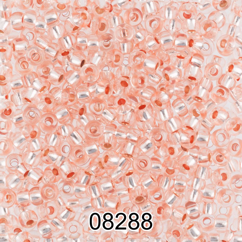Бисер Preciosa 10/0 (2.3 мм), 500 г, 08288 (Ф388) св.оранжевый