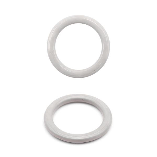 Кольца для бюстгальтера металл ⌀8.0 мм, 20 шт, C154 светло-серый, ГВ800