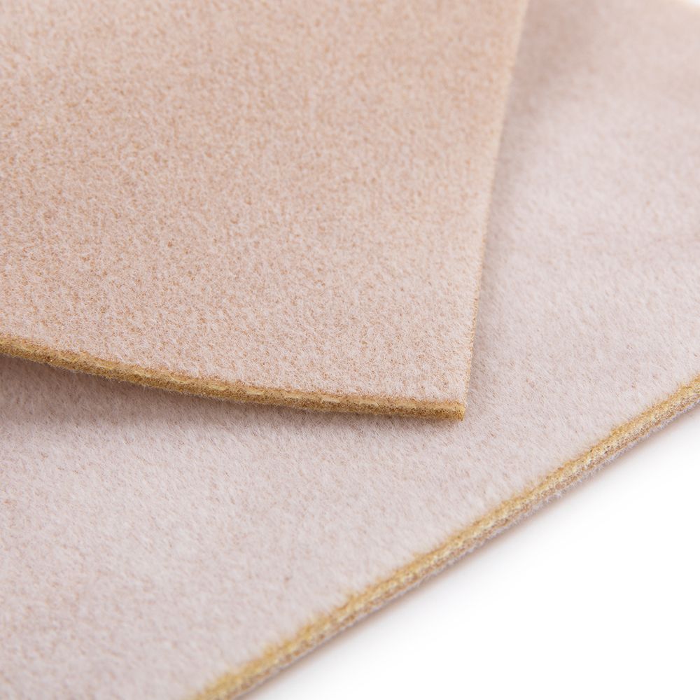 Коврик для бисера полиэстер 30х23х0.4 см, 5 шт, №04 персиковый, Zlatka KVR