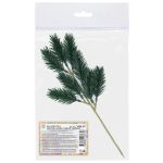 Веточка декоративная хвойная, 6 шт, 30 см, 01, Blumentag VDJ-29