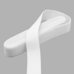 Резинка для подтяжек (помочная) 40.0 мм / 4±0.5 метра, 25.2 г/м, 501 белый, 6123-9344