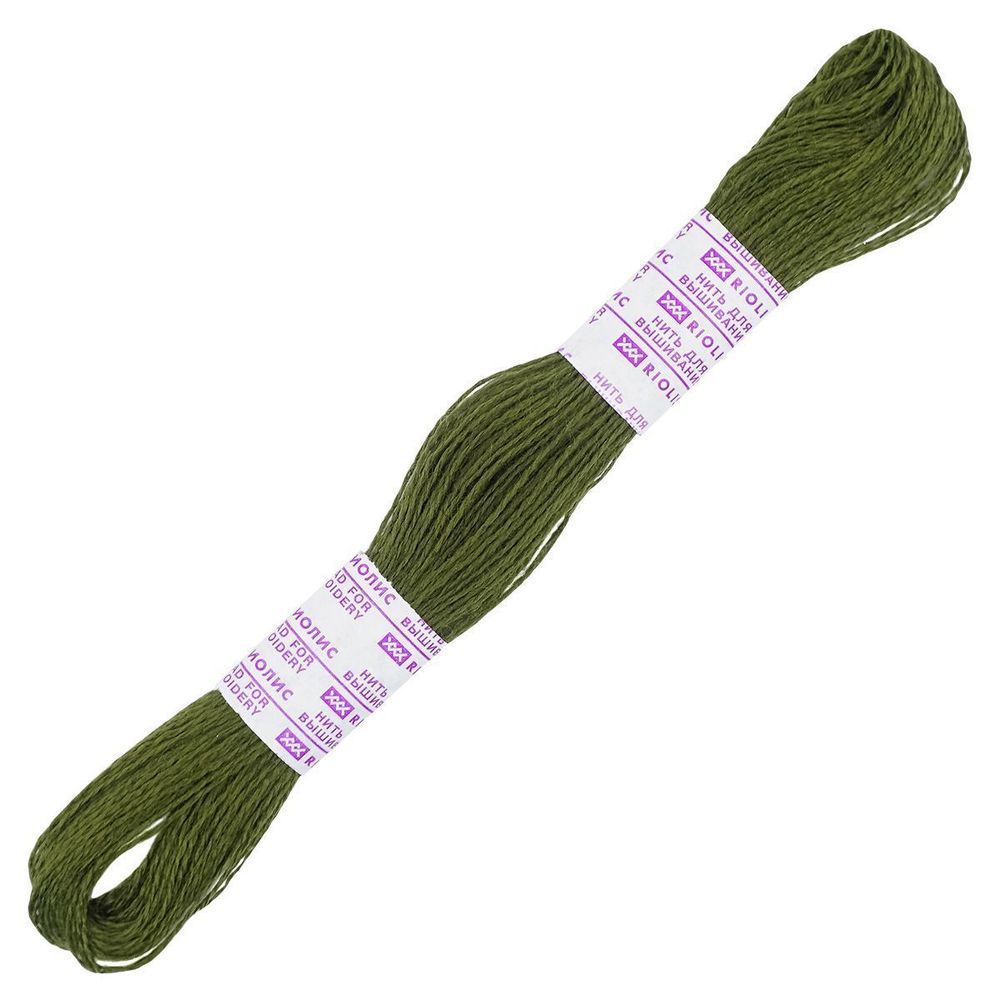 Мулине шерсть/акрил Риолис (385), 10 мотков по 20 метров
