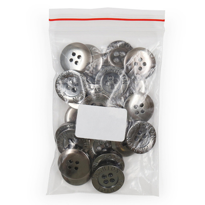 Пуговицы 4 прокола 32L (20мм), (Nickel (никель)), 24 шт